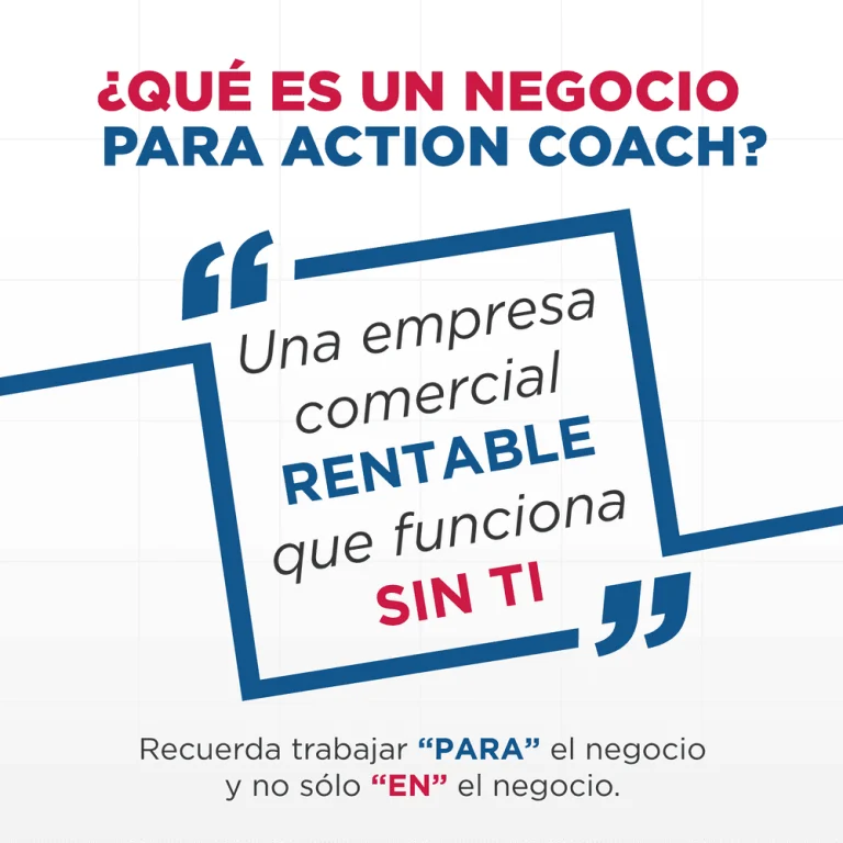 Infografía con cita "Una empresa comercial rentable que funcione sin ti" para ilustrar una artículo sobre Cómo mejorar la eficiencia de una empresa